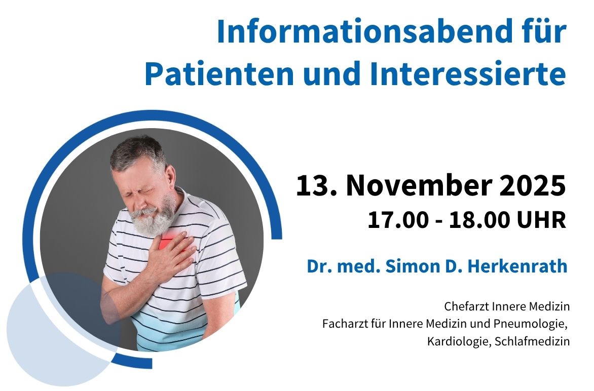Patientenveranstaltung - Lungengefäßerkrankungen, Auswirkungen auf das Herz