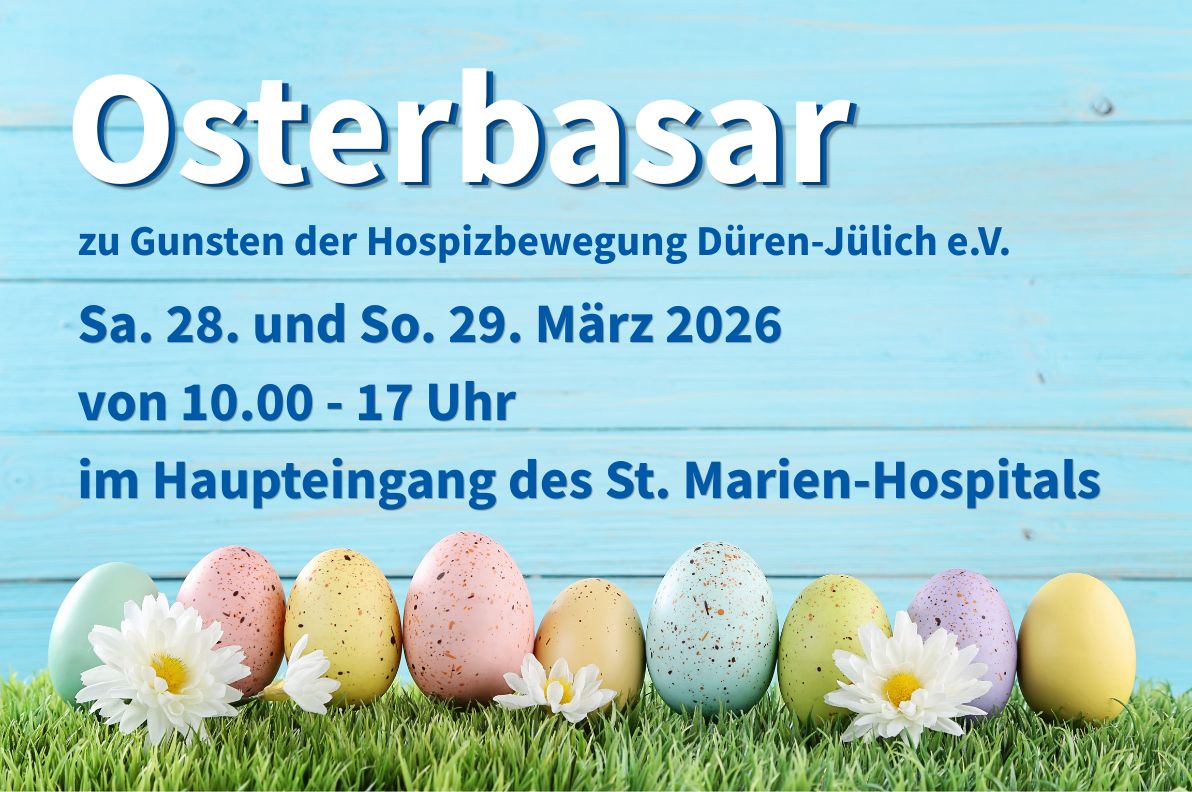 Osterbasar zu Gunsten der Hospizbewegung Düren-Jülich e.V.